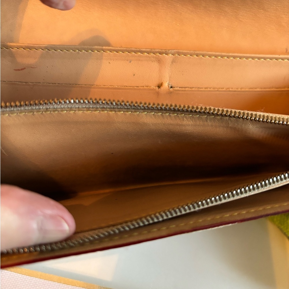 Rare Louis Vuitton x Takashi Murakami Monogram Multicolor Sarah Wallet WOC Ready - Picture 6 of 12